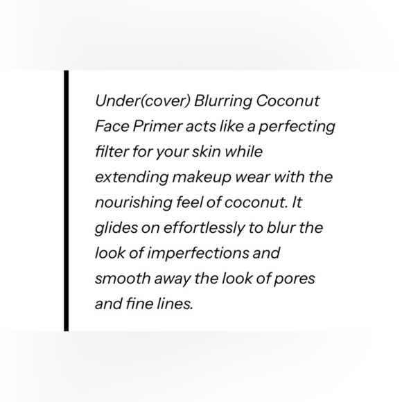 NIB Marc Jacobs Under(Cover) Blurring Coconut Face Primer in 31 Blur-Fection - Picture 3 of 8